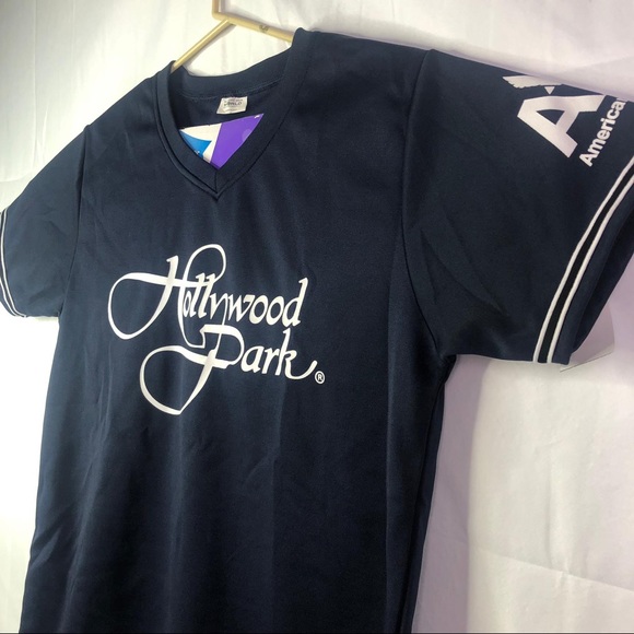 🍪Hollywood Park Sports Size M Mens Shirt🍪 - Picture 3 of 7